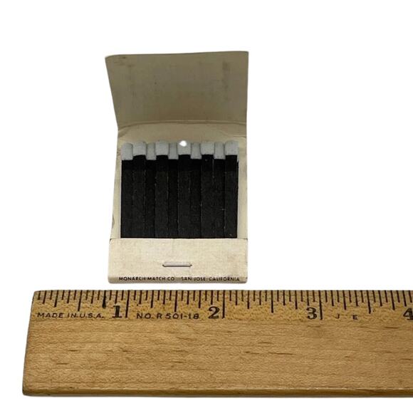 Vintage Matchbook Pioneer Bar Liquor Store and Hotel Novelty Match Book Unstruck - Picture 6 of 6